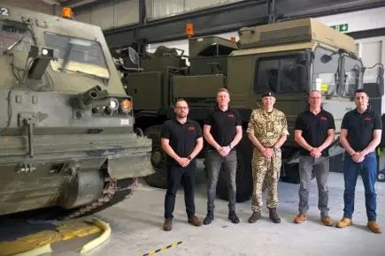 REME Corps Col visits EKA